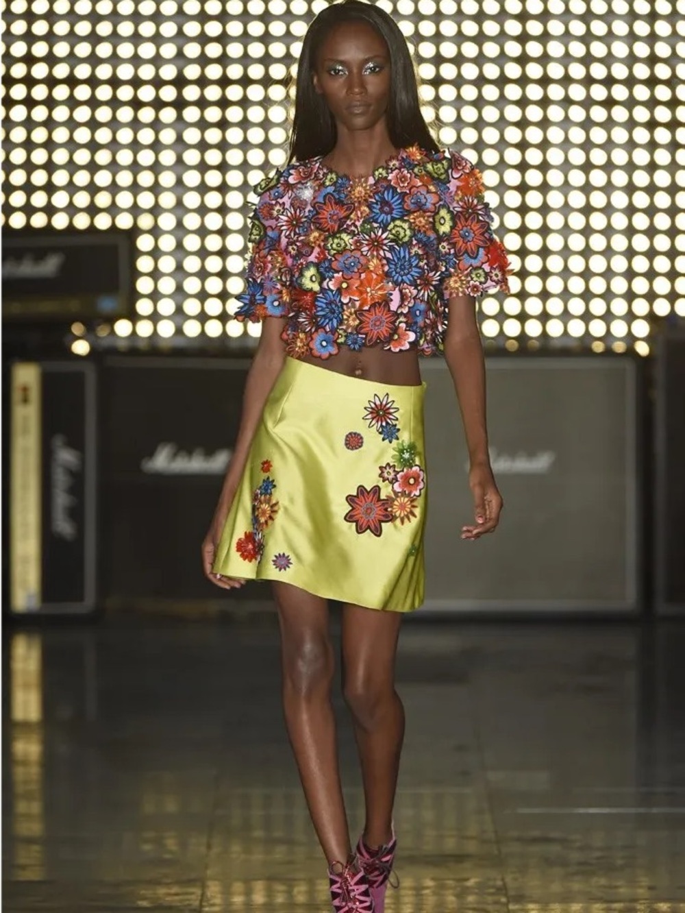 House of Holland Spring/Summer 2015 Collection Mini Skirt